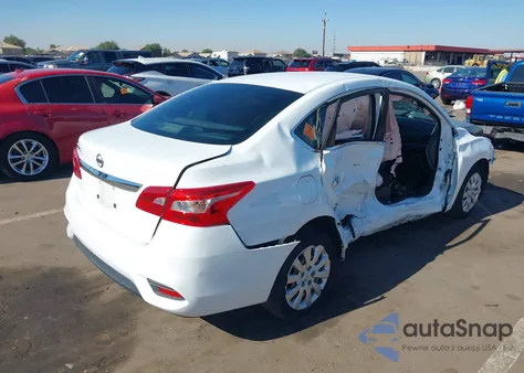 2019 Nissan Sentra S z USA, uszkodzony, nr VIN 3N1AB7AP2KY291485